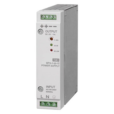 BPS-1-60-12DC IMO BPS Series AC-DC DIN Rail Power Supply 60W 90-264V AC Input 12V DC Output Voltage 5A