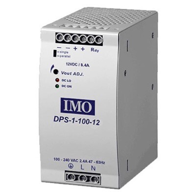 DPS-1-100-12DC IMO DPS Series AC-DC DIN Rail Power Supply 100W 90-264V AC Input 12V DC Output Voltage