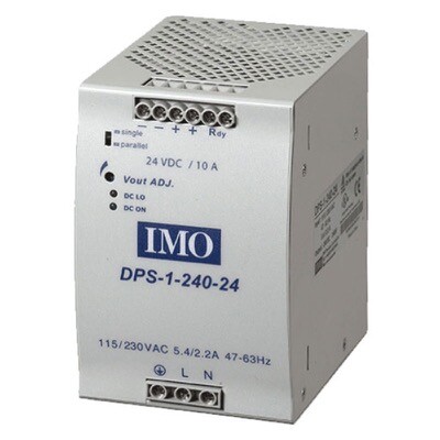 DPS-1-240-48DC IMO DPS Series AC-DC DIN Rail Power Supply 240W 90-264V AC Input 48V DC Output Voltage
