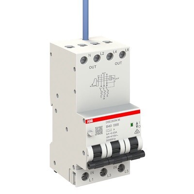 2TAZ234414R2405 ABB DSE203N M B40 A30 eRCBO 3P+N 30mA 40A B Type A