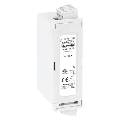 EXP1004 Lovato Expansion Module EXP Series for Flush Products 2 Analog Inputs Opto-isolated 0/4-20mA PT100 0-10V
