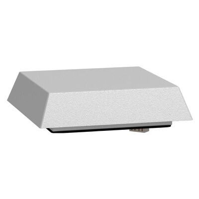 NSYCVF575M230MB Schneider ClimaSys CV Top Hood with Fan &amp; Cover 575m3/h 230V with Roof Outlet Grille and Filter G2 White 