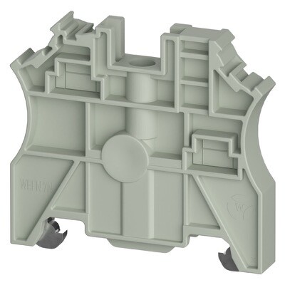 0D.200.0255.0 Wieland selos WEFN 7N End Bracket 8mm Wide Grey