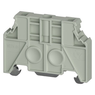 0D.200.0355.0 Wieland selos WEFN 4N End Bracket 8mm Wide Grey