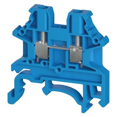 5D.S03.0055.6 Wieland selos WTN 2.5 BL Feed-through Terminal Blue