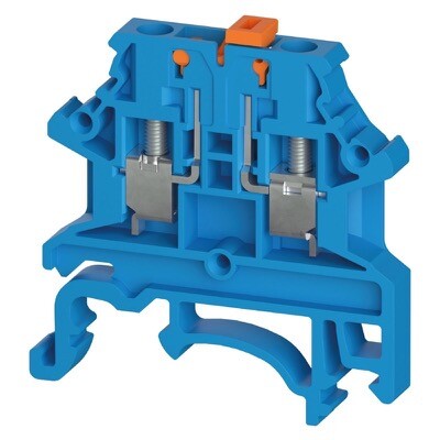 5D.S03.2055.6 Wieland selos WTN 2.5 TKM BL Knife Disconnect Terminal Blue