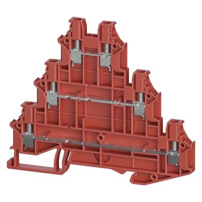 5D.S03.7155.5 Wieland selos WTN 2.5 E3 RT Multi-tier Terminal Red