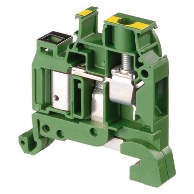 1SNA199118R2600 Entrelec D6/8.P.ADO IDC Terminal Blocks Ground ADO Screw Clamp Green-yellow