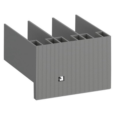 1SFN125403R1000 ABB LT370-30L Terminal Shroud for AFS265 - AFS370 with Compression Lugs Pack of 2