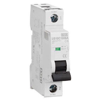 US10C1002A IMO UB10 10kA UL489 MCB 1 Pole 2A C Curve
