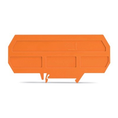 209-191 WAGO Separator for Ex e/Ex i Applications 3mm Thick 120mm Wide Orange