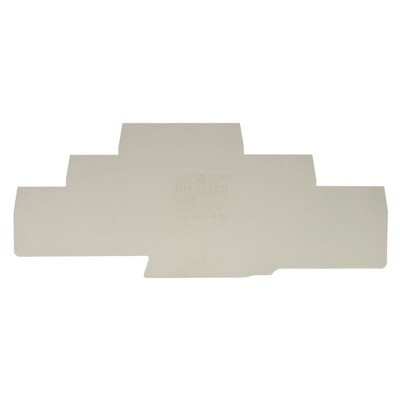 07.312.7555.0 APFN 2,5 E3/35 End Plate Grey