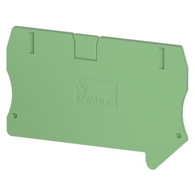 0D.210.2055.7 Wieland selos APWTPN 10 GN End Plate Green