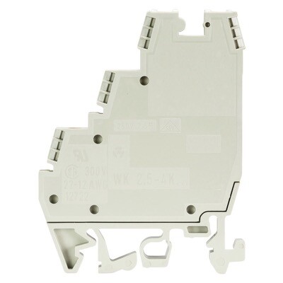 57.503.7855.0 Wieland selos WK 2,5-4 KI/U /V0 Initiator Terminal with Screw Connection for Mounting on TS35/TS32