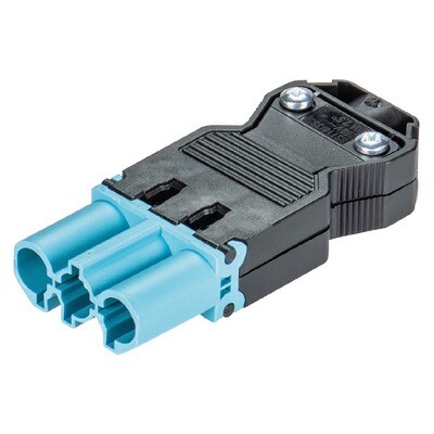 92.932.3753.0 Wieland gesis CLASSIC Connector Number of Poles 3 Male Screw Connection 20A GST18I3S S1 ZR1 PB04