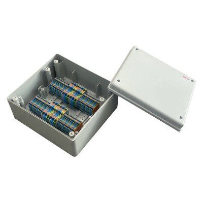10112389 WISKA 823CUR/P Consumer Unit Relocation Kit c/w Push-in Terminals Suitable for Relocating up to 20 Ways