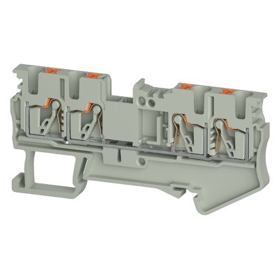 5D.203.5155.0 Wieland selos WTPN 2.5 D2/2 Feed-through Terminal Grey