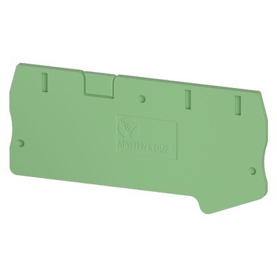 0D.204.2155.7 Wieland selos APWTPN 4 D1/2 GN End Plate Green