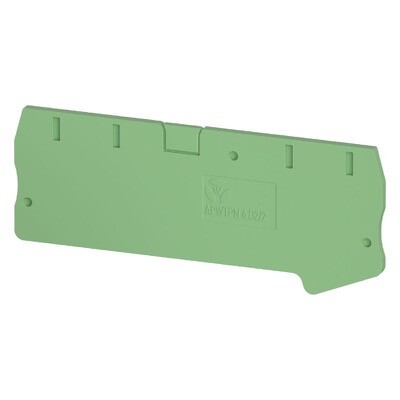 0D.204.2255.7 Wieland selos APWTPN 4 D2/2 GN End Plate Green