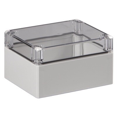 DPCP121609T Ensto Cubo D Polycarbonate 120 x 160 x 86mmD Enclosure Clear Lid IP66/IP67