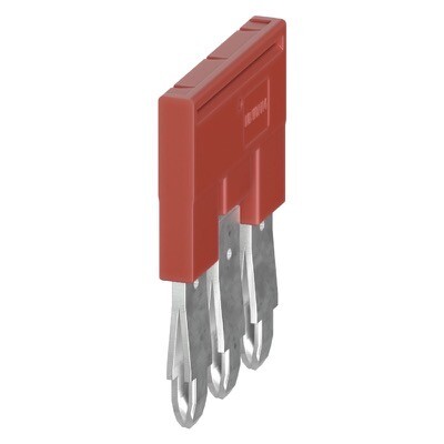 0D.206.3327.5 Wieland selos IVB WTPN 6-3 Jumper Bar Red