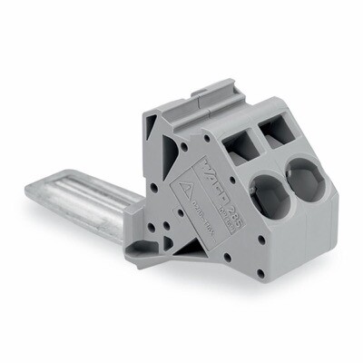 285-1175 WAGO Power Tap for 185mm2 High-Current Terminal Blocks Grey