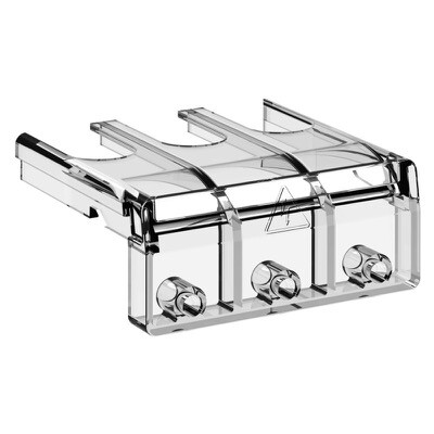 1SCA162605R1001 ABB TSG2-3 OT Plus 3 Pole Terminal Shrouds for G2 Frame Size Base, DIN-rail &amp; Door Mounted Switches