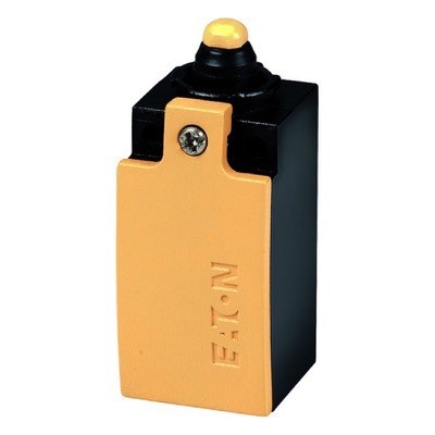 LSM-11S Eaton LS-Titan Limit Switch Body 1 N/O+1 N/C Snap Action Contacts Yellow and Black Metal Housing IP66 Cage Clamp Terminals