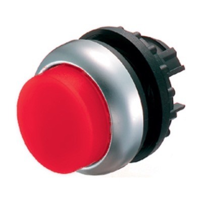 M22-DLH-R Eaton RMQ-Titan Illuminated Red Extended Pushbutton Actuator 22.5mm Spring Return 