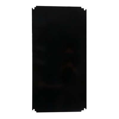 NSYPMB75 Schneider Thalassa PLA Internal Mounting Plate Bakelite Black Dimensions 640H x 375W x 5mmD