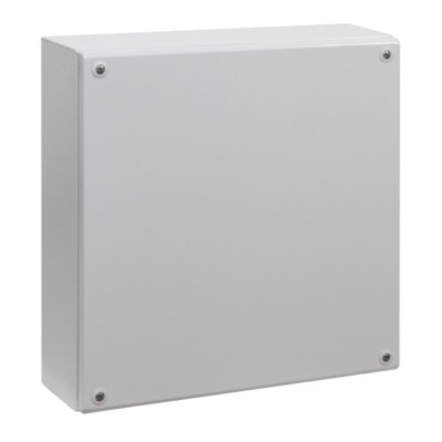 NSYSBM404012 Schneider PanelSeT SBM Mild Steel 400H x 400W x 120mmD Terminal Box IP66