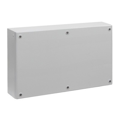 NSYSBM405012 Schneider PanelSeT SBM Mild Steel 400H x 500W x 120mmD Terminal Box IP66