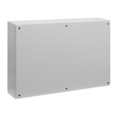 NSYSBM406012 Schneider PanelSeT SBM Mild Steel 400H x 600W x 120mmD Terminal Box IP66