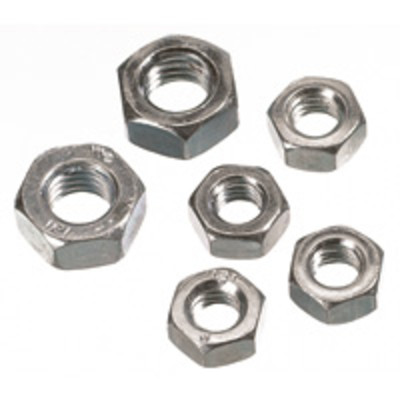 Zinc Plated Full Nuts