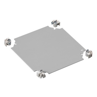 OFP36A Ensto Cubo O Fixed Aluminium Plate for O/C/W 286H x 586mmW