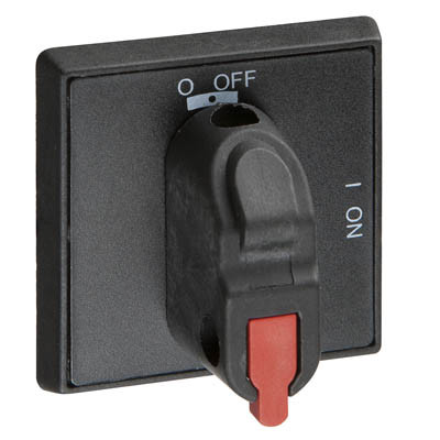 OHBS2RJ ABB OT Black IP65 Handle for Door Mounted Switches 