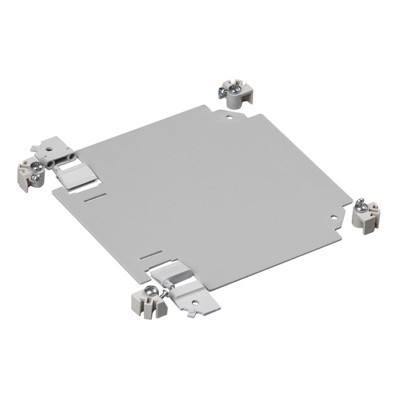 OHFP63A Ensto Cubo O Hinged Aluminium Plate for O/C/W 586H x 286mmW