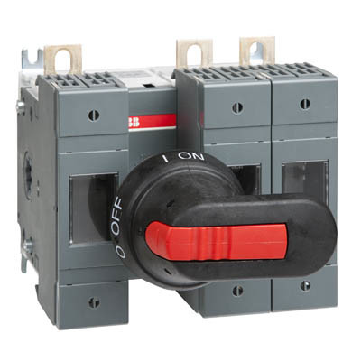 OS125GB12P ABB OS 125A 3 Pole Switch Fuse for Base Mounting Switch Mechanism Between 1st and 2nd Pole