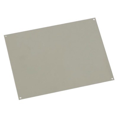 PBP-43 Uriarte Safybox Mounting Plate BRES43 Grey Plate Dimensions 360H x 248W x 3mmD
