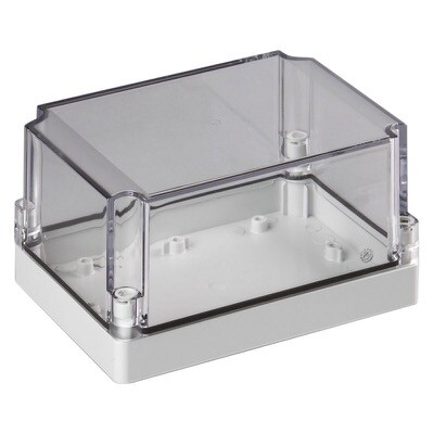 SABP131810LT Ensto Cubo S ABS 125 x 175 x 100mmD Enclosure Clear Lid IP66/67