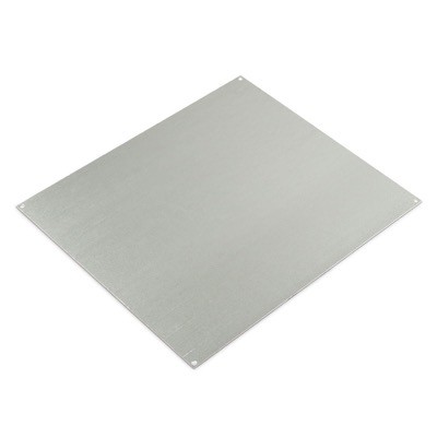 UBP0806Z Ensto PolyBox Mounting Plate Galvanised Steel Plate Dimensions 171 x 120 x 2mmD