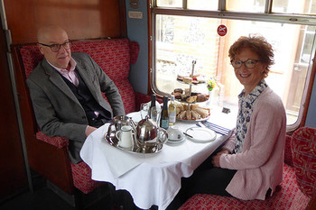 Afternoon tea at Chinnor Railway