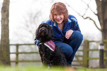 Volunteer with a Hearing Dog
