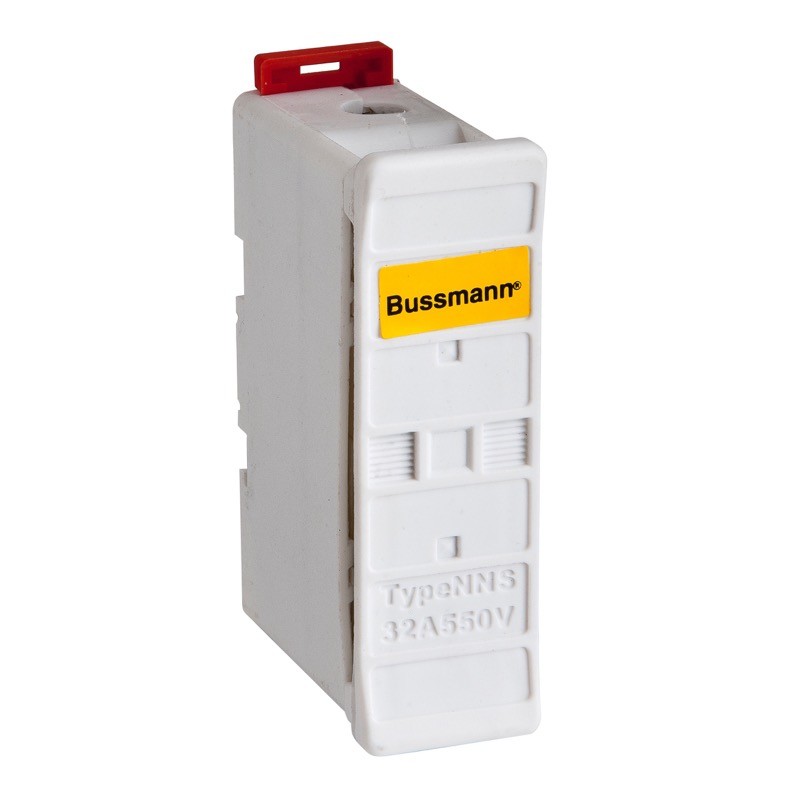 Eaton Bussmann Safeloc Fuse Holder 32A White for BS88 F1 Fuse or