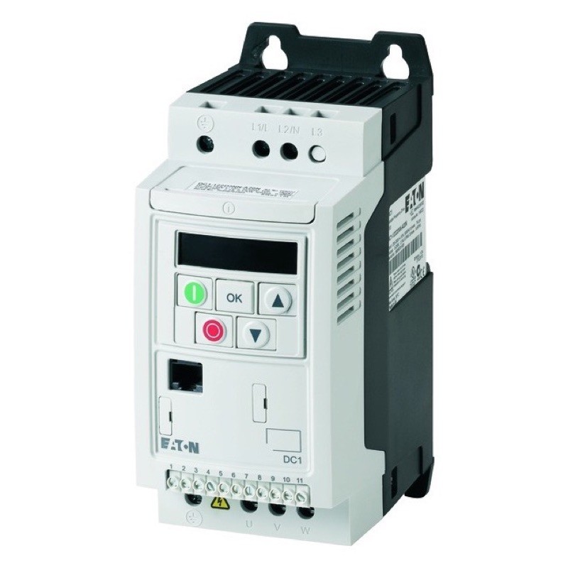 DC1-127D0FN-A20CE1 Eaton DC1 Single Phase Variable Frequency Drive 230V 7A 1.5kW