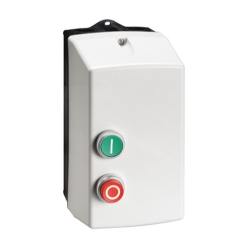 DOLC2.2400 Lovato L-Starter Compact DOL Starter 2.2kW Start/Stop 5A 400VAC Overload &amp; IP65 Insulated Enclosure