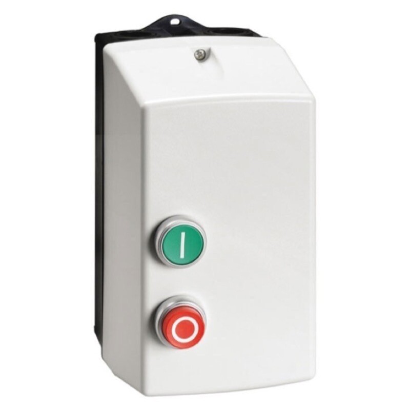 DOLC0.37230 Lovato Electric L-Starter Compact DOL Starter 0.37kW Start/Stop 1.5A 230VAC Overload IP65 Insulated Enclosure