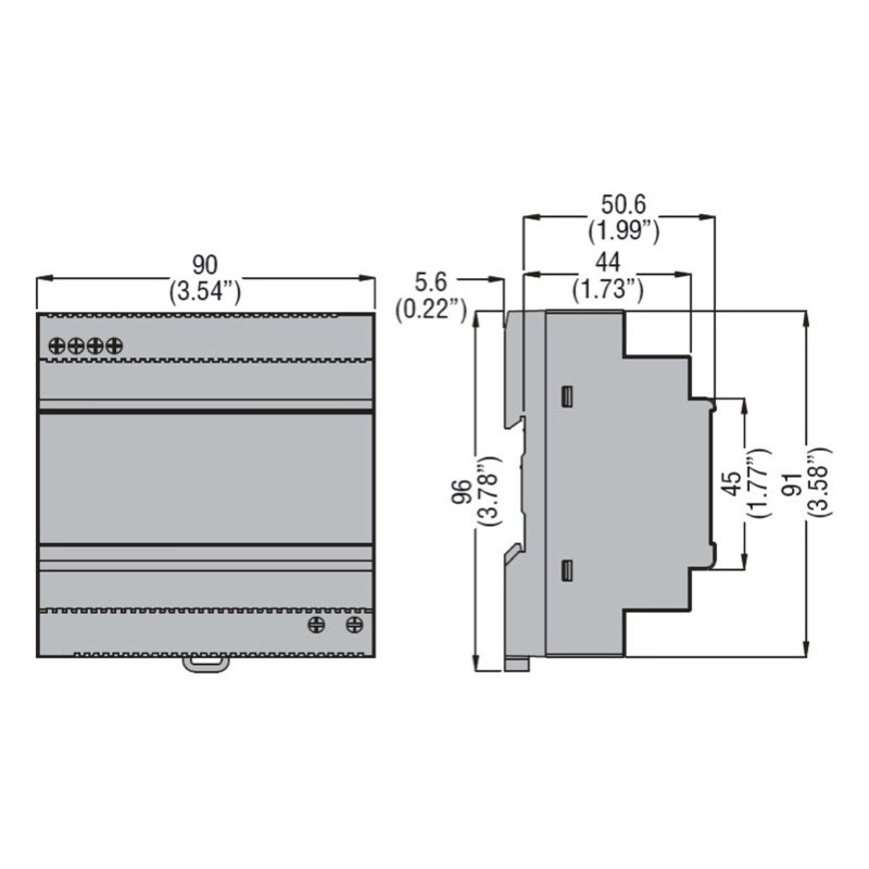 PSL1M07212 Lovato Electric PSL1M Power Supply 6A 72W 100-240V AC Input Voltage 12V DC Output Voltage