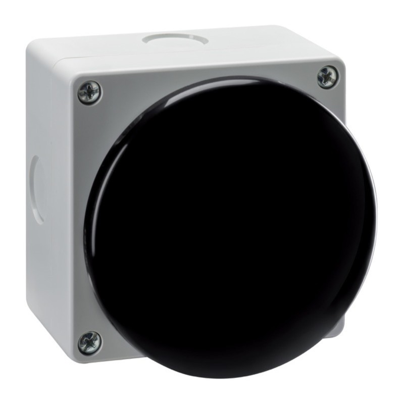 LP9S10B Lovato Electric LP9 Foot &amp; Palm Switch Black Head 1 x N/O Contact Spring Return