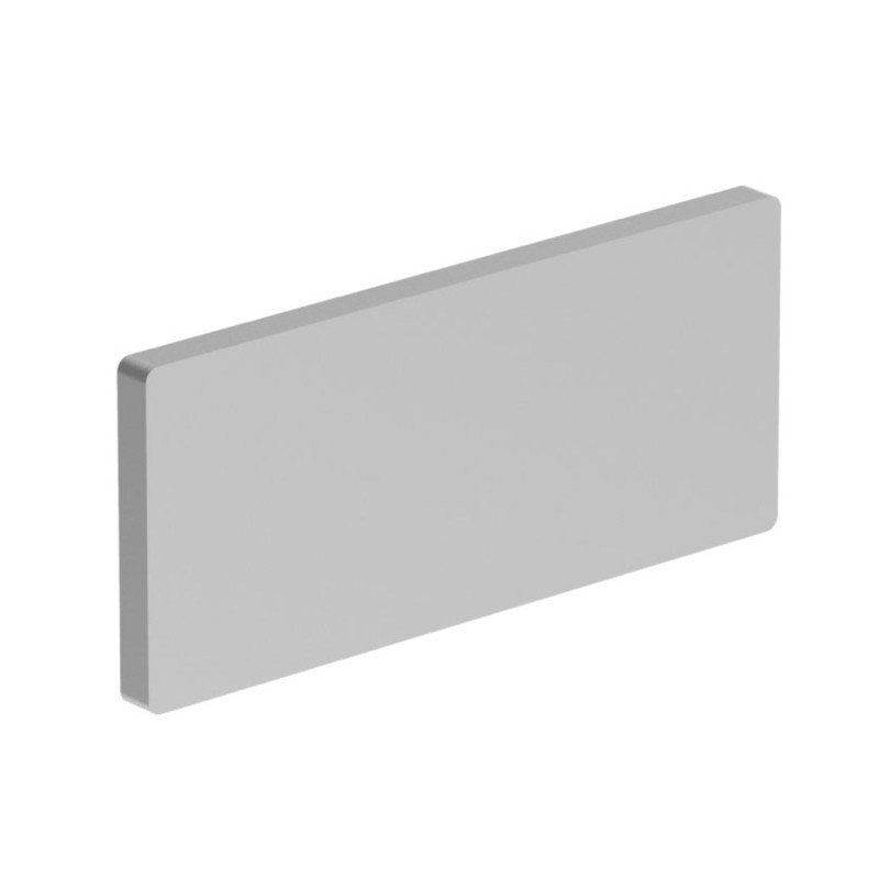 LPXAU109 Lovato Electric Platinum Aluminium Insert Plate for LPXAU100 